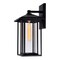 Cwi Lighting Crawford 1 Light Black Outdoor Wall Light 0417W9-1-101 - alternate 3